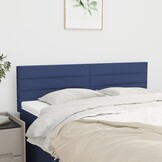 vidaXL Hoofdborden Blauw Stof - 35% Korting!