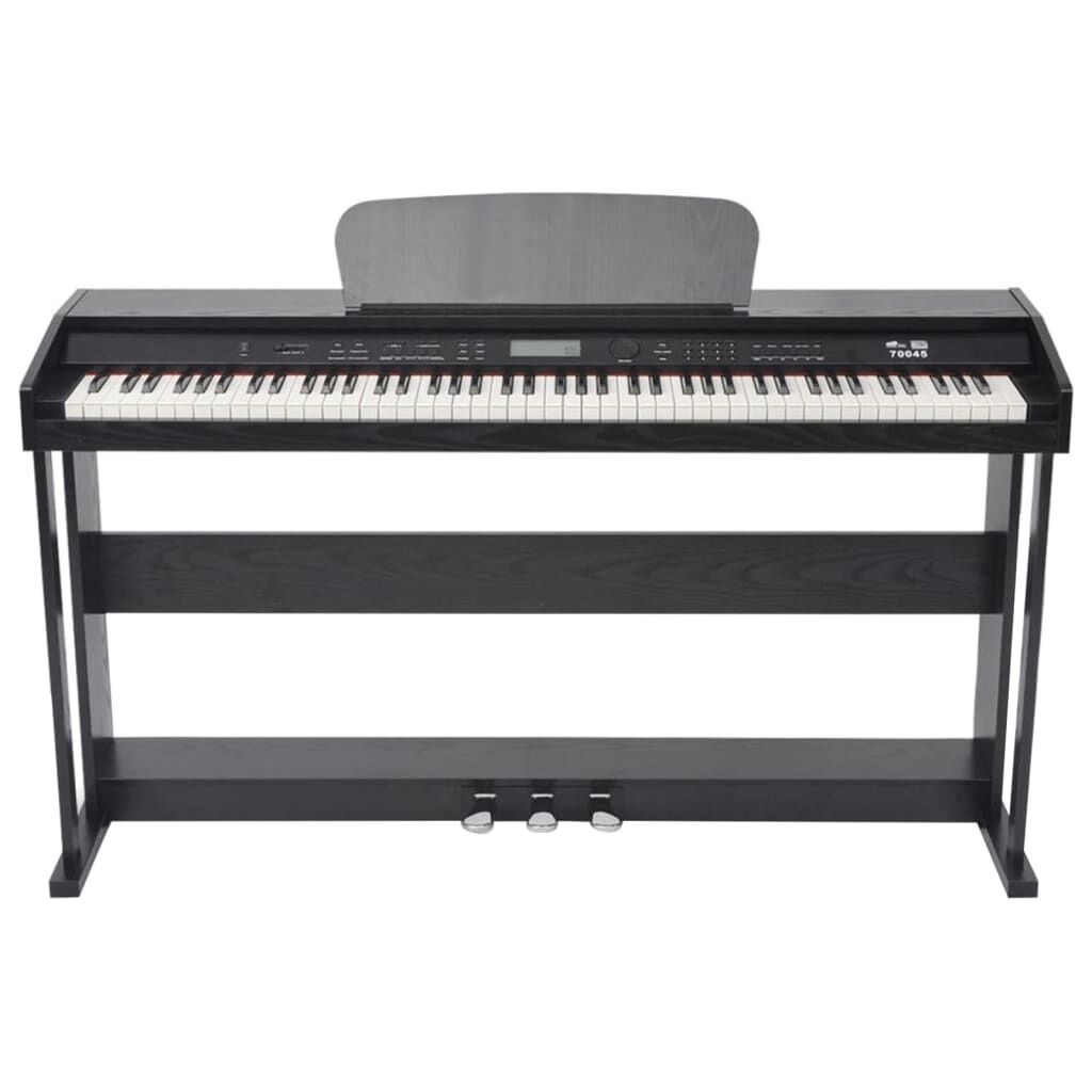 vidaXL Digitale Piano 88 Toetsen Zwart | -35%