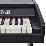 vidaXL Digitale Piano 88 Toetsen Zwart | -35%
