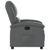 vidaXL Fauteuil Kunstleer Grijs - 35% Korting!