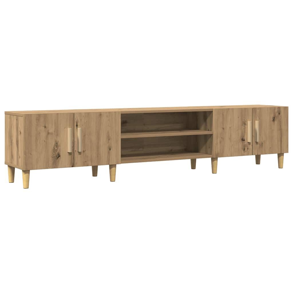 vidaXL TV-meubel 180cm Artisanaal Eiken - 30% Korting