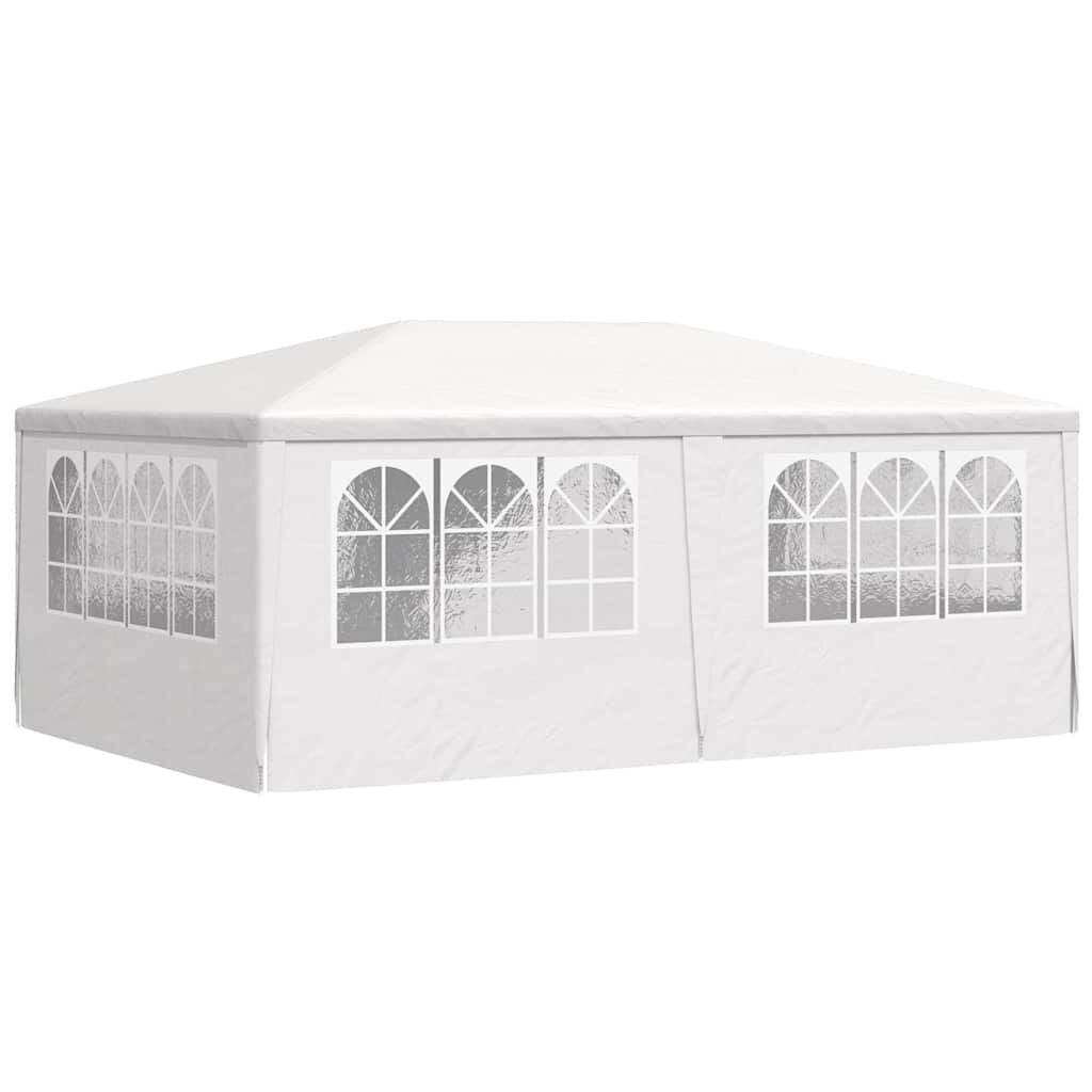 vidaXL Partytent met Zijwanden - 4x6m Wit | Nu met 55% Korting!