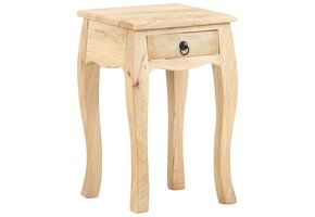 vidaXL Nachtkastje Massief Mangohout (28x28x46 cm) - 35% Korting!