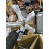 Bureaustoel AVOLA - Ergonomisch ECO-leer - Zwart - 35% korting!