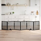 vidaXL Hondenhek Inklapbaar (35% korting) - 300 cm Zwart