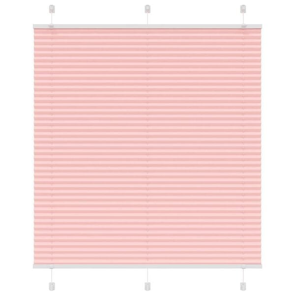 VidaXL Plissé rolgordijn Roze - 115x150cm - 35% Korting