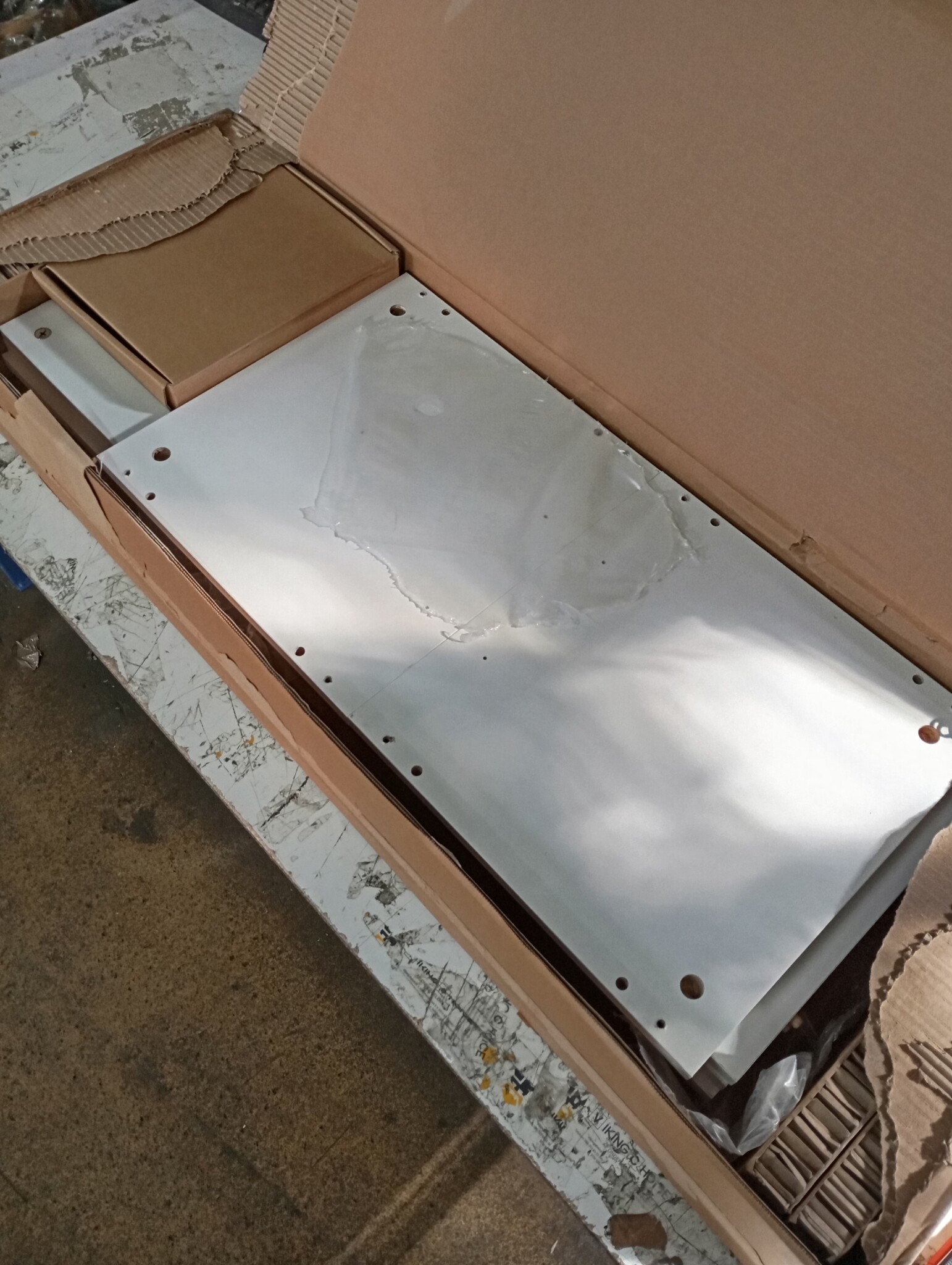 vidaXL Opbergbox Wit - 90x35x35 cm | 55% Korting