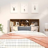 vidaXL Hoofdbordkast Gerookt Eiken - 30% Korting