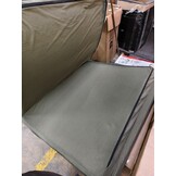 Logeermatras Opvouwbaar (80x200x10cm) - Donker Groen - 35% Korting