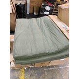 Logeermatras Opvouwbaar (80x200x10cm) - Donker Groen - 35% Korting