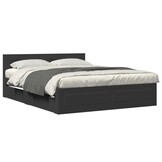 vidaXL Bedframe Zwart 160x200 cm (retour) - 55% Korting!