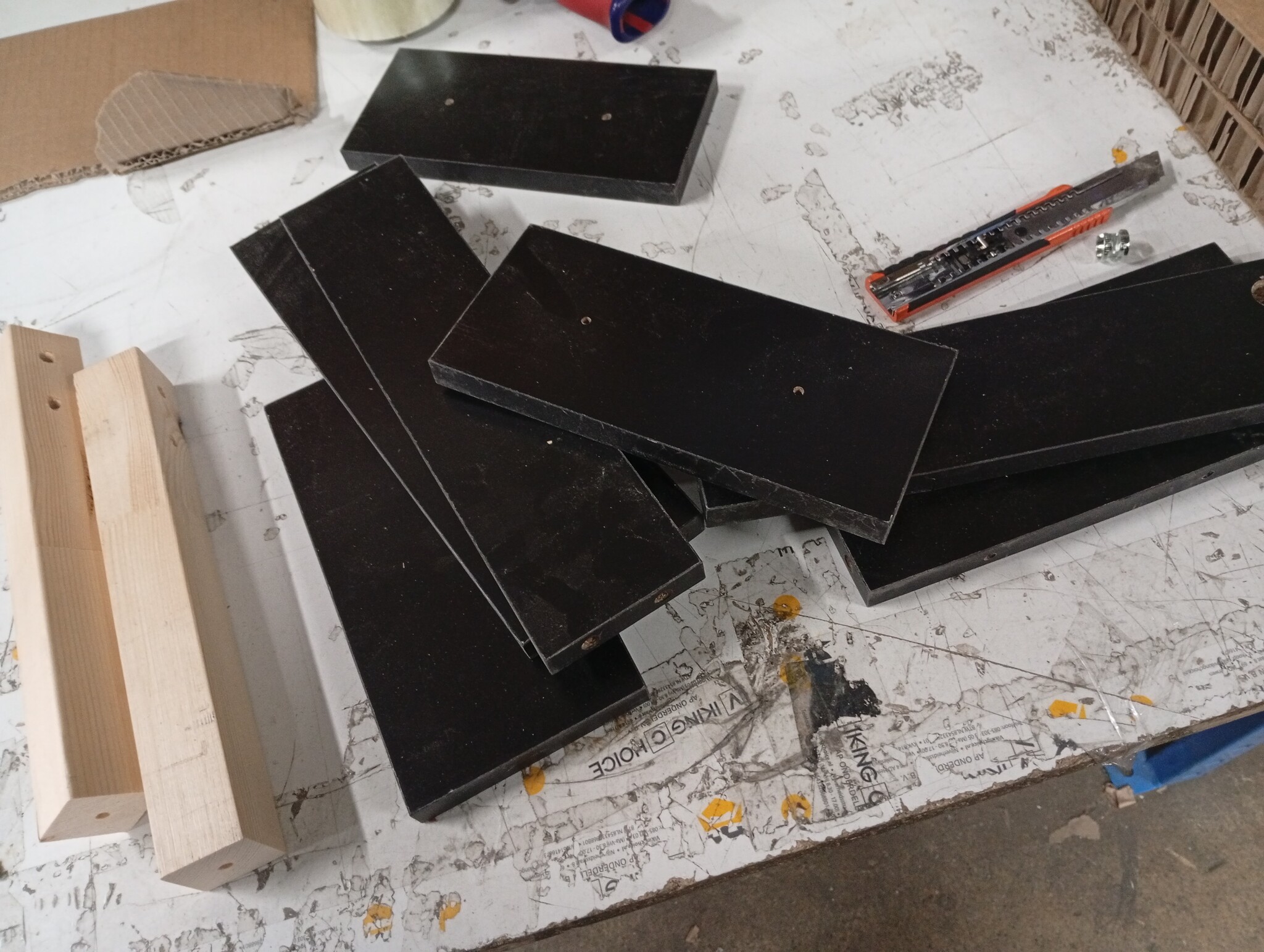 vidaXL Bedframe Zwart 160x200 cm (retour) - 55% Korting!