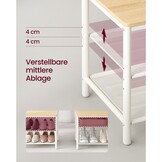 VASAGLE Kapstok met Schoenopslag & Spiegel - 55% Korting