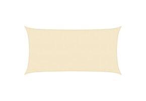 vidaXL Zonnezeil 3x6m HDPE Crème - 41% Korting