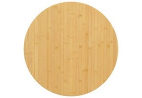 vidaXL Bamboe Tafelblad Ø 90x2,5 cm - 64% Korting!