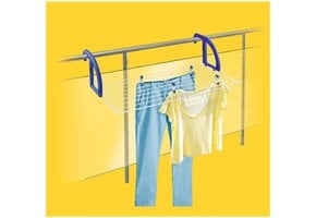 Leifheit Hangdroogrek Classic 70 - 53% korting! - 7m drooglengte - Wit/Blauw