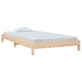 vidaXL Stapelbaar Bed 90x200 cm Massief Grenenhout - 54% Korting!