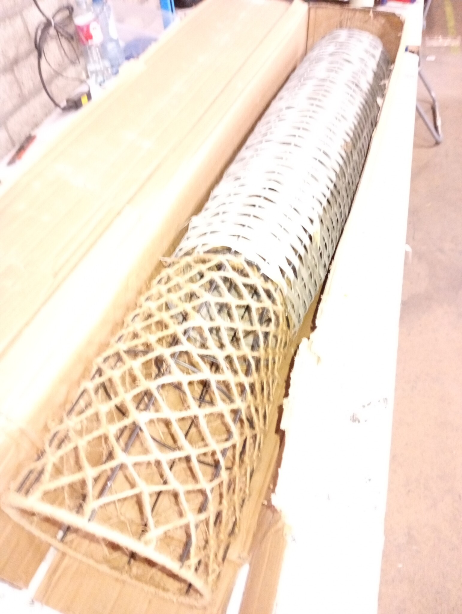 vidaXL Kaarsenhouders 3 st wicker grijs