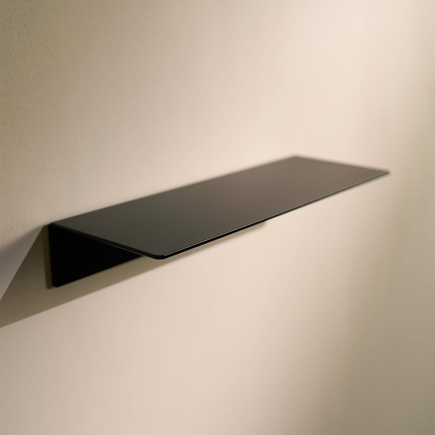 Design Hamburg Rek zonder Boren | Badplank Mat Zwart - 37% Korting!