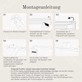 Design Hamburg Rek zonder Boren | Badplank Mat Zwart - 37% Korting!