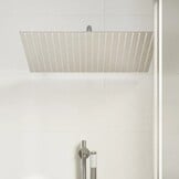 vidaXL Regendouchekop vierkant 50x50 cm roestvrij staal 304