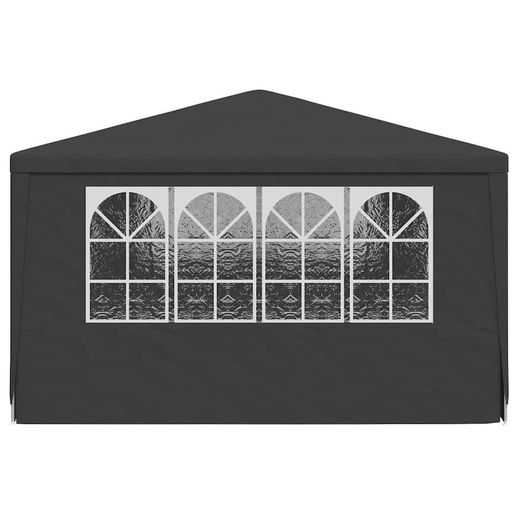 vidaXL Partytent met zijwanden professioneel 90 g/m² 4x6 m antraciet