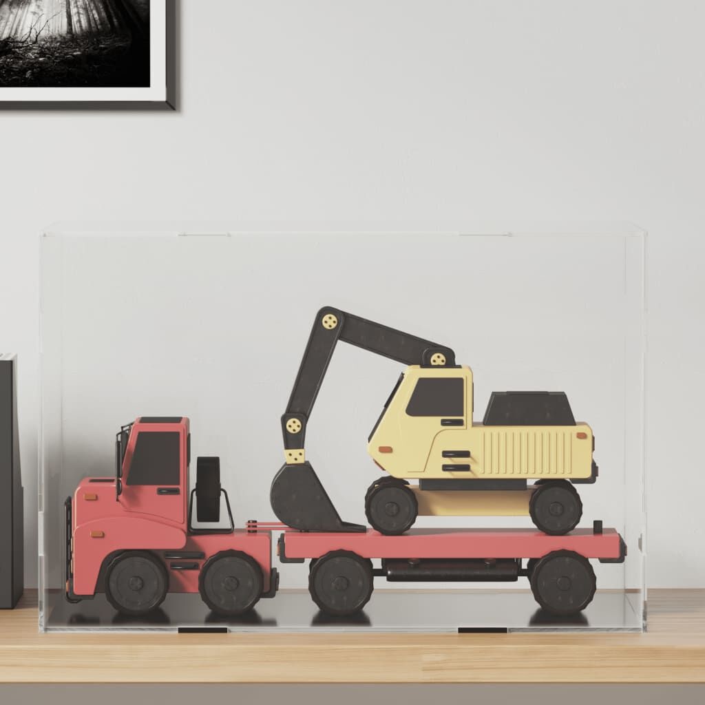 vidaXL Vitrine transparant 56x36x37 cm acryl