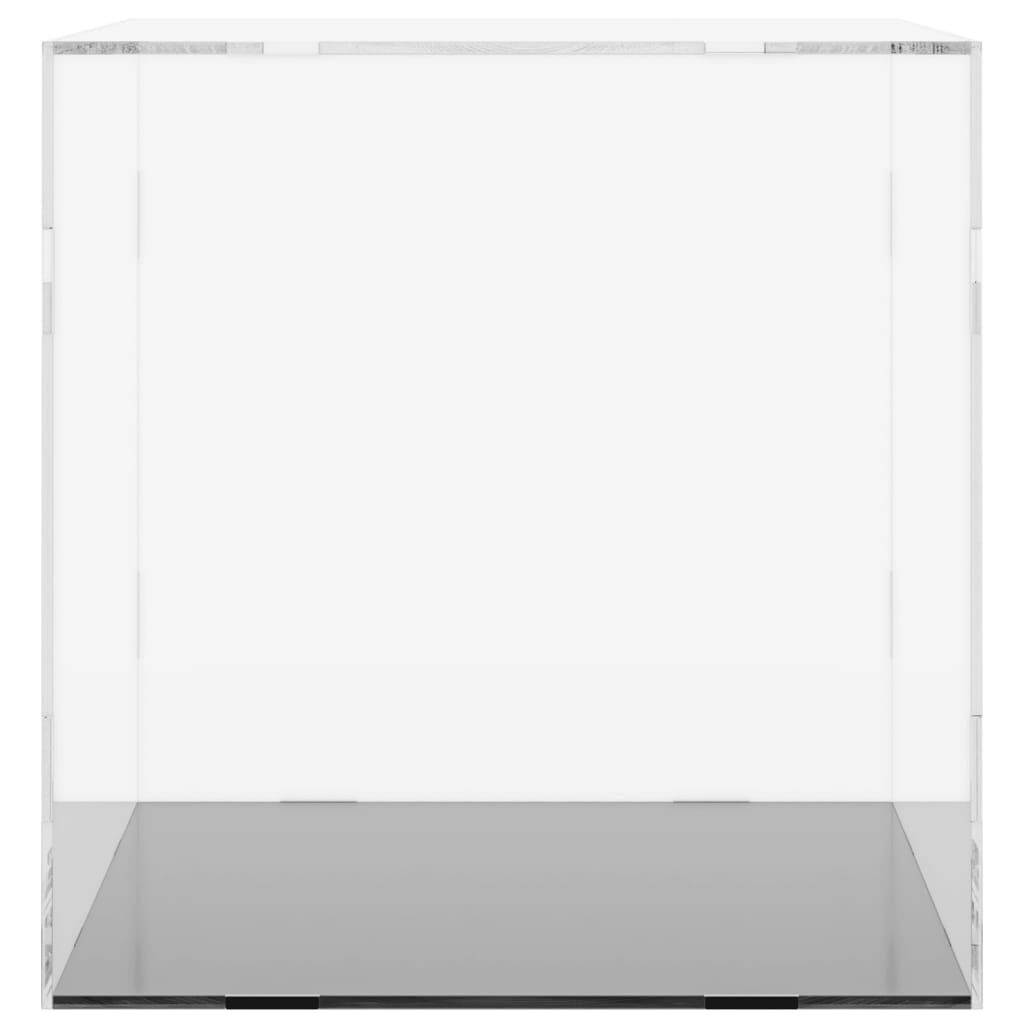 vidaXL Vitrine transparant 56x36x37 cm acryl