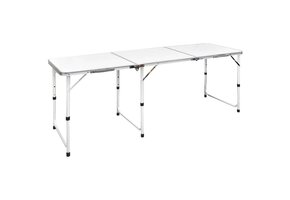 Inklapbare Aluminium Campingtafel 180x60cm - Nu 35% Korting!