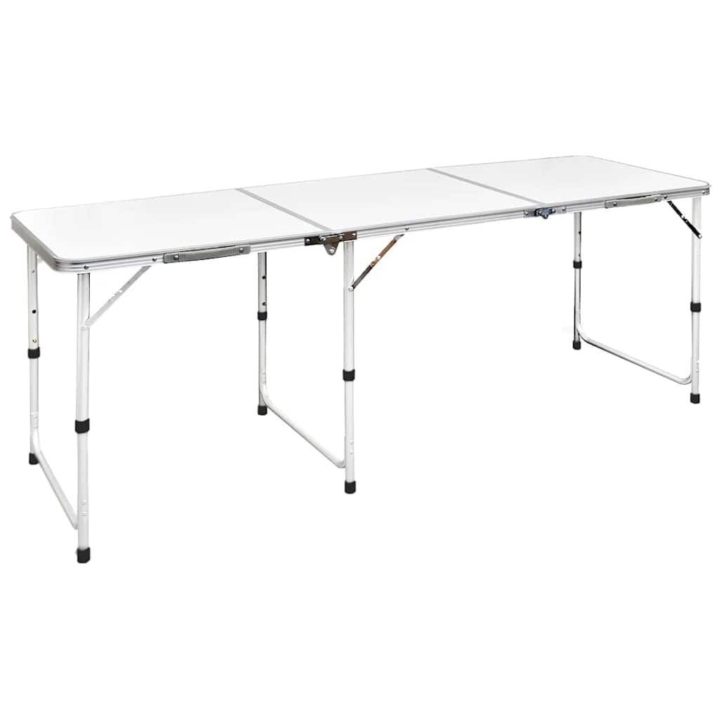 Inklapbare Aluminium Campingtafel 180x60cm - Nu 35% Korting!