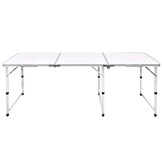 Inklapbare Aluminium Campingtafel 180x60cm - Nu 35% Korting!