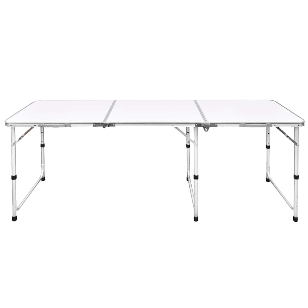 Inklapbare Aluminium Campingtafel 180x60cm - Nu 35% Korting!