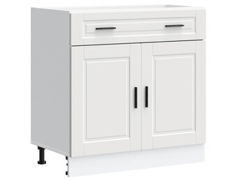 vidaXL Keukenonderkast "Porto" wit - 35% Korting