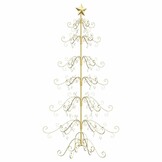 vidaXL Metalen Kerstboom Goud 180 cm - 35% Korting!