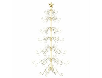 vidaXL Metalen Kerstboom Goud 180 cm - 35% Korting!