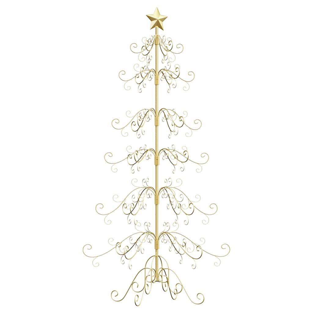 vidaXL Metalen Kerstboom Goud 180 cm - 35% Korting!