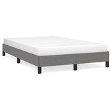 vidaXL Bedframe Donkergrijs 120x190 cm - 60% Korting