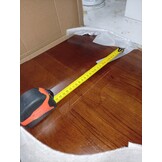 vidaXL Tafelblad Eiken 40x40cm Donkerbruin - 60% Korting