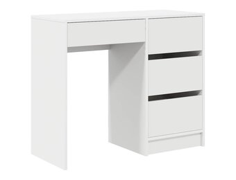 vidaXL Wit Bureau met Lade & Plank - 90x37.5x75 cm | Nu 35% Korting!