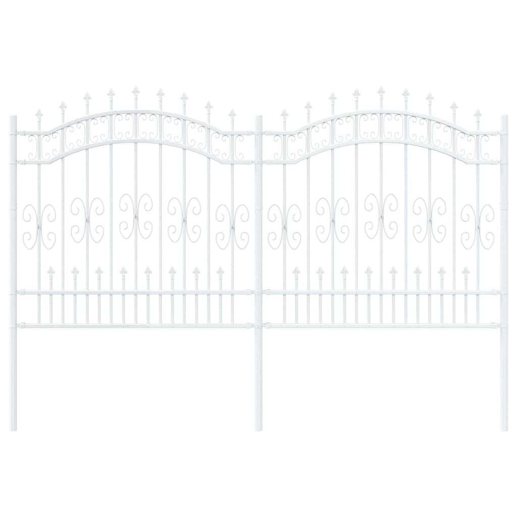 vidaXL Tuinhek Wit (165 cm) - 60% Korting