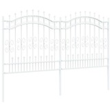 vidaXL Tuinhek Wit (165 cm) - 60% Korting