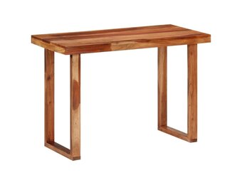 vidaXL Eettafel 110x50x76 cm massief acaciahout