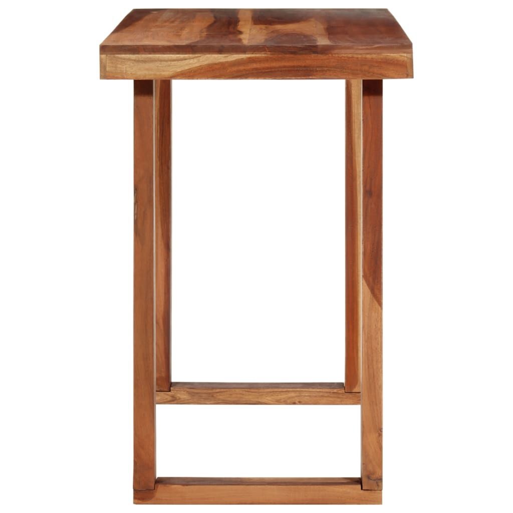 vidaXL Eettafel Massief Acaciahout 110x50x76 cm - 35% Korting!