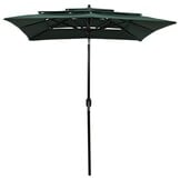 vidaXL Parasol Groen 2x2m - 54% Korting | Als Nieuw!
