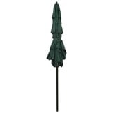 vidaXL Parasol Groen 2x2m - 54% Korting | Als Nieuw!