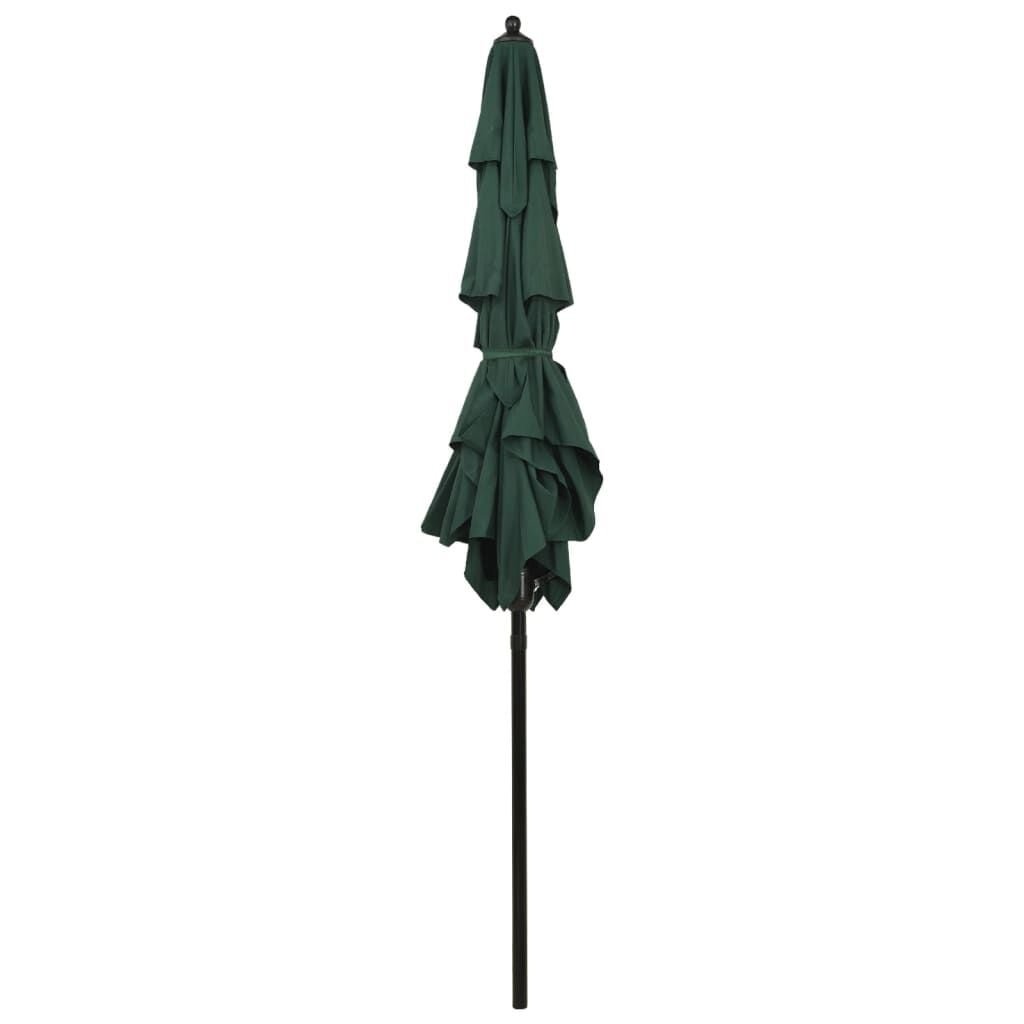 vidaXL Parasol Groen 2x2m - 54% Korting | Als Nieuw!