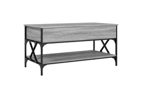 VidaXL Salontafel Grijs Sonoma 100x50x50 cm - 30% Korting