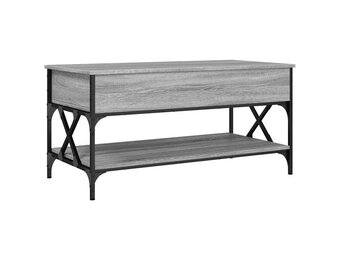 VidaXL Salontafel Grijs Sonoma 100x50x50 cm - 30% Korting