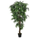 VidaXL Kunstmangoboom 180cm Groen - 900 Bladeren | 35% Korting
