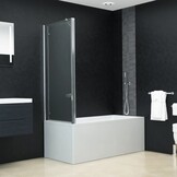 vidaXL Douche Klapwand 120x68x130 cm - 30% Korting